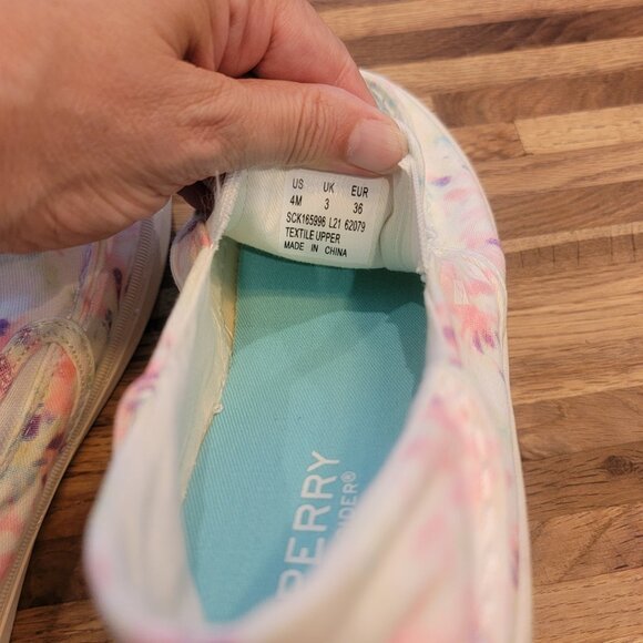 Sperry Salty Tie-Dye Washable Slip-On Sneakers - Picture 11 of 12
